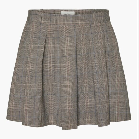 Nordstrom Tracy Check Pleated Miniskirt (Size 10) - Picture 3 of 11